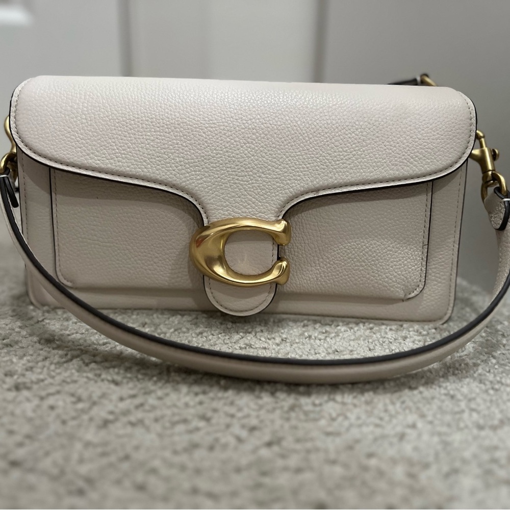 Coach Tabby 26 Shoulder Bag in Chalk
